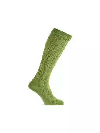 LUISE STEINER | Kniestrümpfe erbse | 